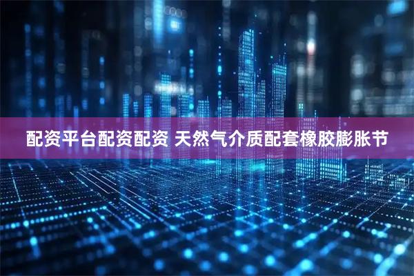 配资平台配资配资 天然气介质配套橡胶膨胀节